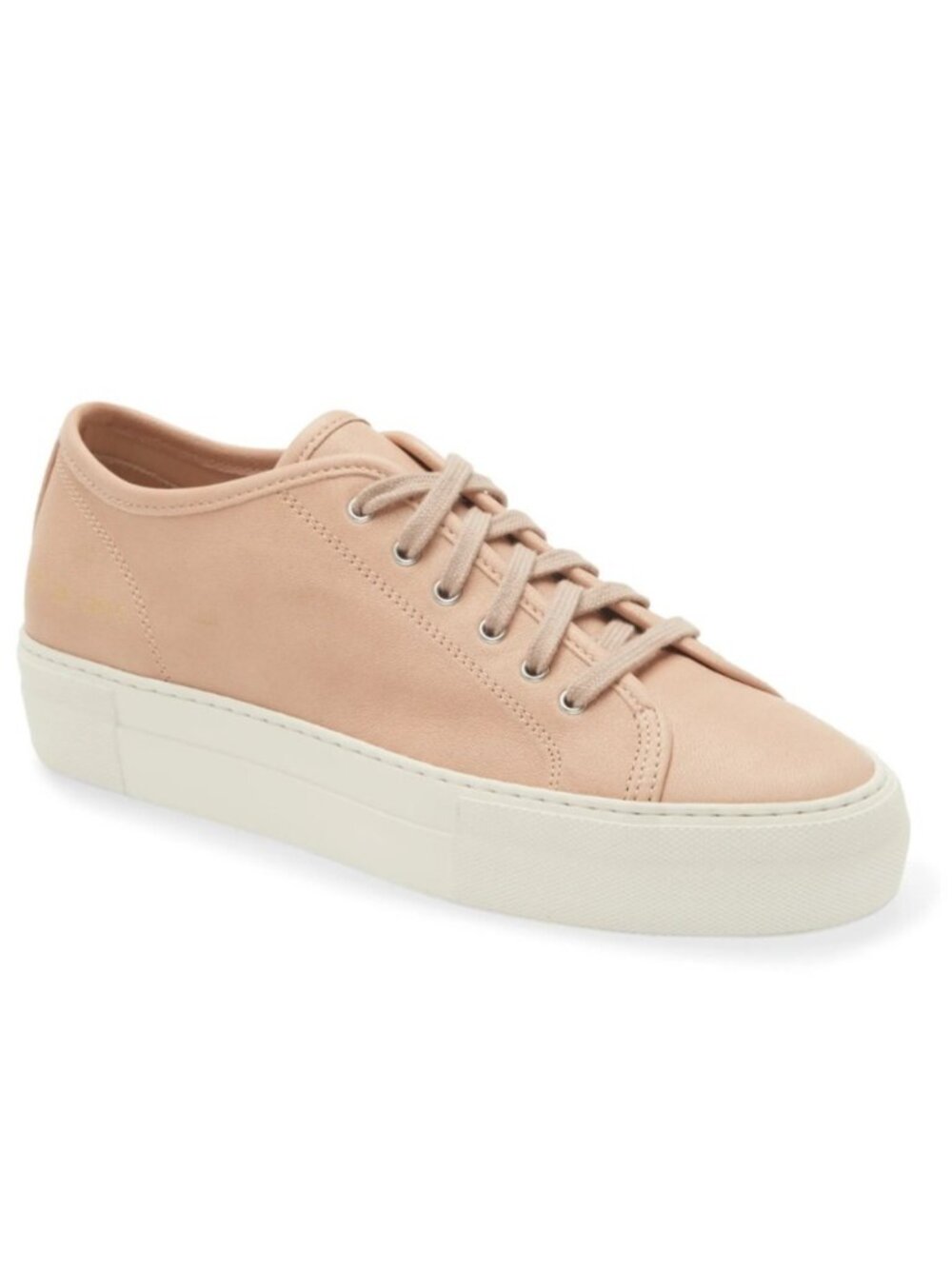 Common Projects Tournament Womens Low Top Sneaker Blush Size 40 / US 10 - Italy